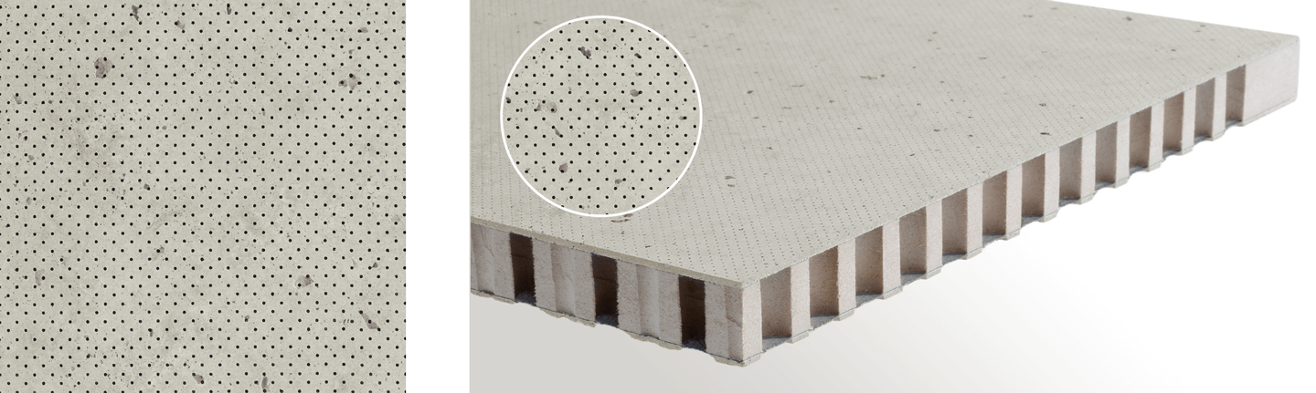 gerecycled lichtgewicht betonplaat